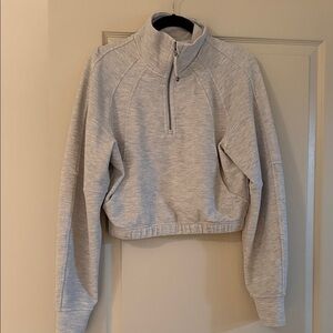 Brand new lululemon athletica Gray Quarterzip Sz small